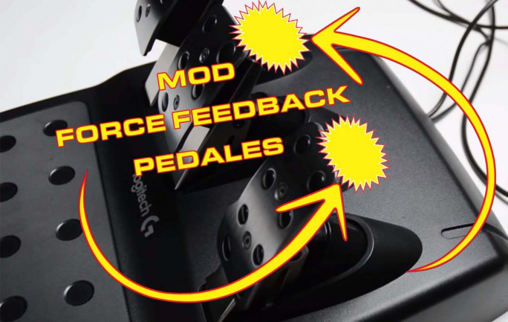 ▷ Force FeedBack pedalera simracing con Arduino y SimHub 2022